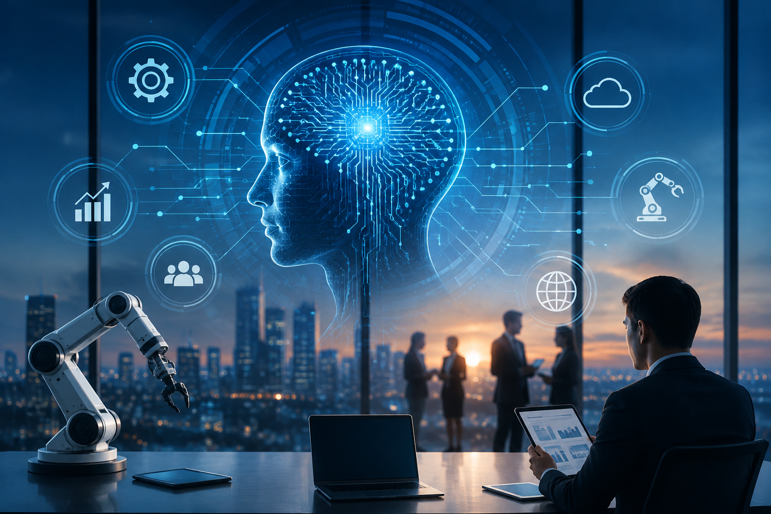 How Artificial Intelligence is Transforming Modern Businesses in 2026